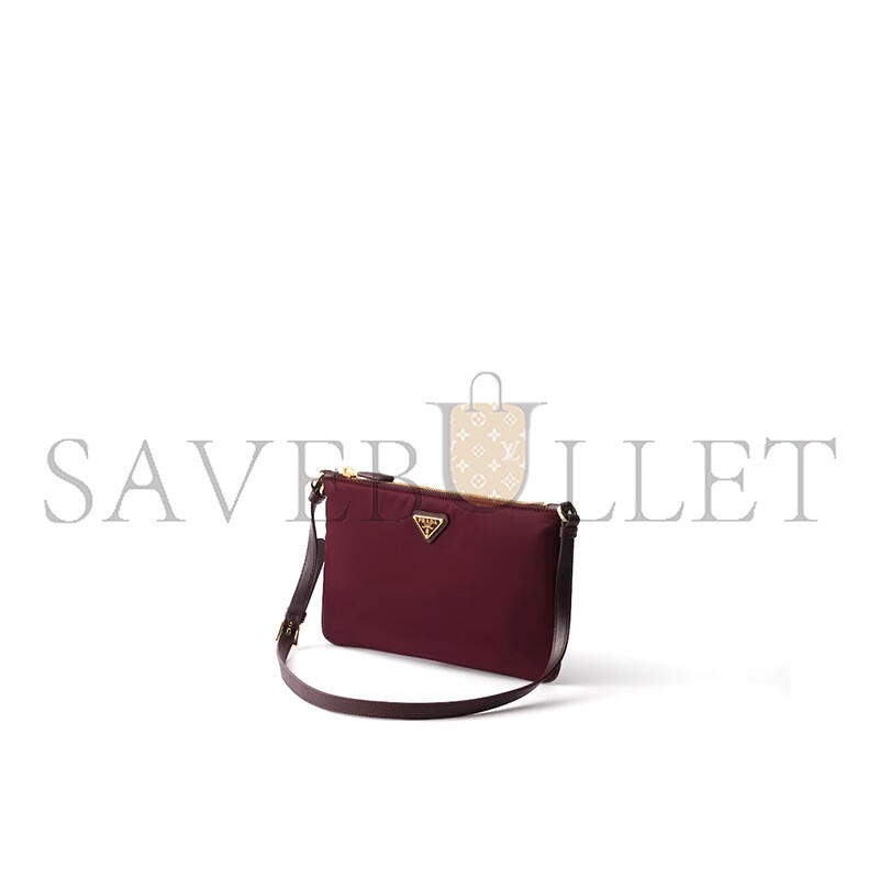 Pra*a re-nylon pouch 1ne545 (24.5*14.5cm)